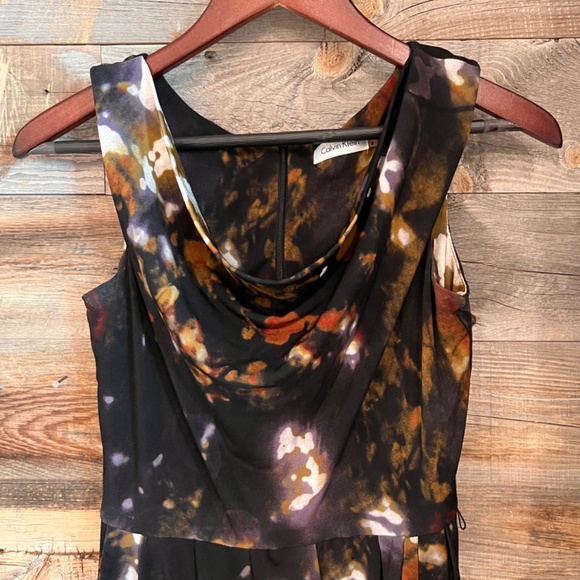 Calvin Klein Multi-Color Scoop Neck, Sleeveless Dress✨ - Picture 5 of 9